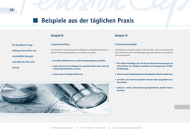 Pension Capital - Exclusiver Prospekt von Tomm Everett